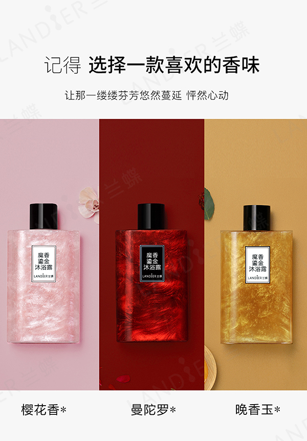 鎏金沐浴露（3色）